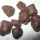 chicche di cioccolato fondente con uva sultanina